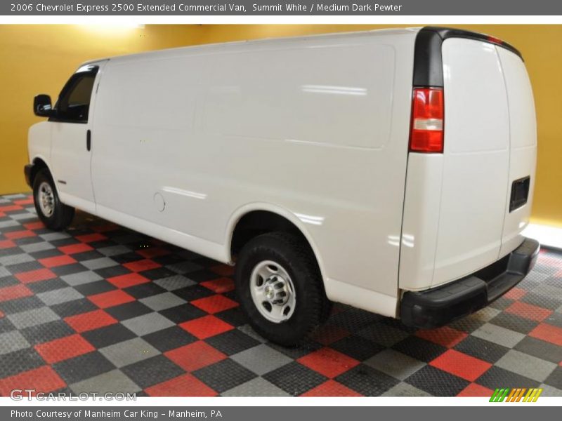 Summit White / Medium Dark Pewter 2006 Chevrolet Express 2500 Extended Commercial Van