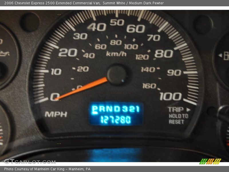 Summit White / Medium Dark Pewter 2006 Chevrolet Express 2500 Extended Commercial Van