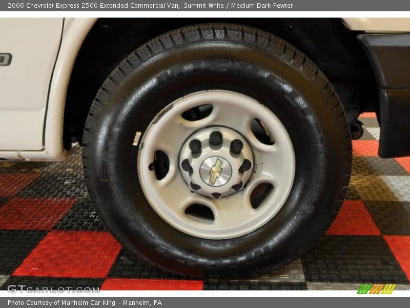 Summit White / Medium Dark Pewter 2006 Chevrolet Express 2500 Extended Commercial Van