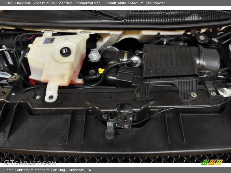 Summit White / Medium Dark Pewter 2006 Chevrolet Express 2500 Extended Commercial Van
