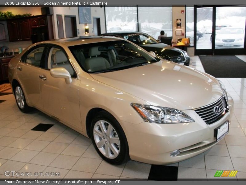Golden Almond Metallic / Cashmere 2008 Lexus ES 350