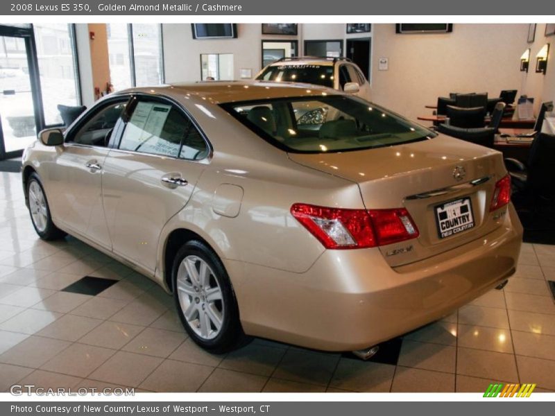 Golden Almond Metallic / Cashmere 2008 Lexus ES 350