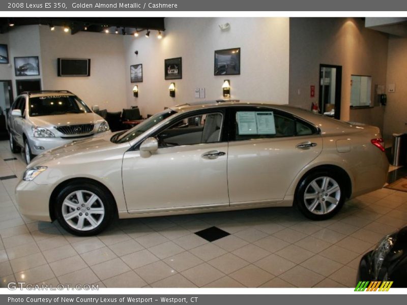 Golden Almond Metallic / Cashmere 2008 Lexus ES 350
