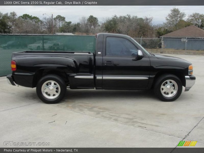 Onyx Black / Graphite 1999 GMC Sierra 1500 SL Regular Cab