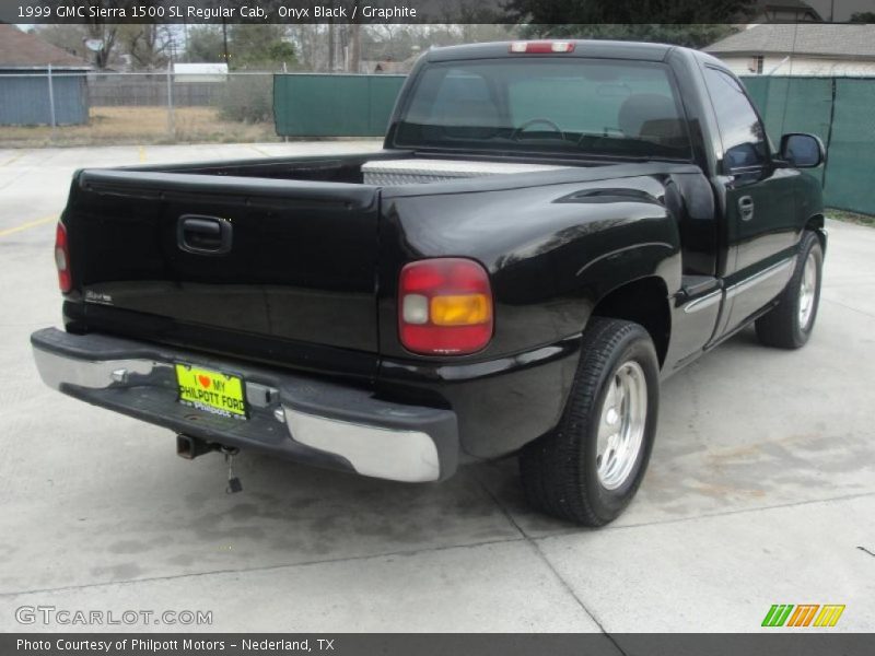 Onyx Black / Graphite 1999 GMC Sierra 1500 SL Regular Cab
