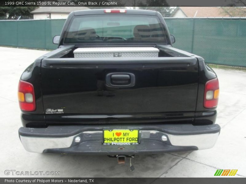 Onyx Black / Graphite 1999 GMC Sierra 1500 SL Regular Cab