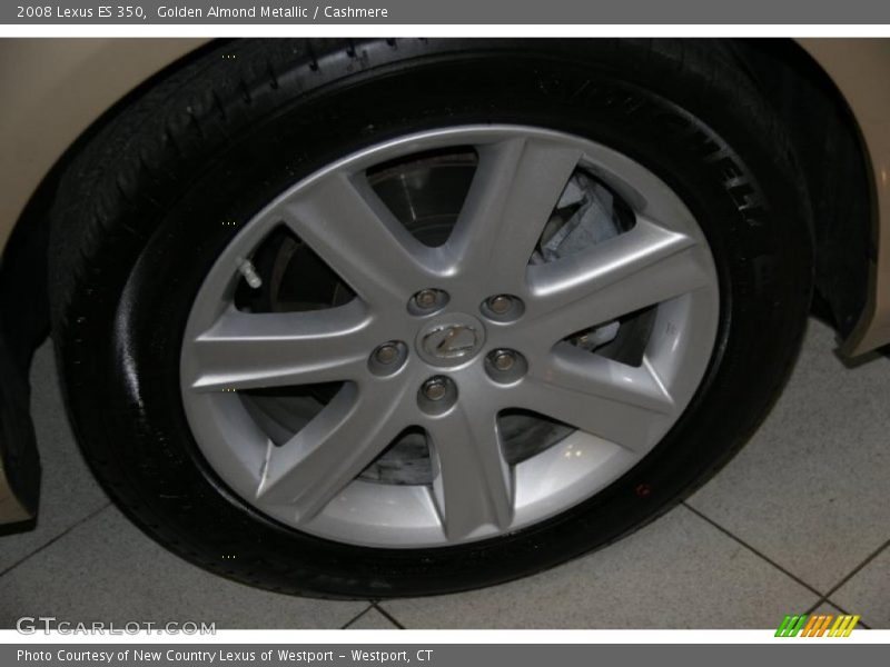 Golden Almond Metallic / Cashmere 2008 Lexus ES 350