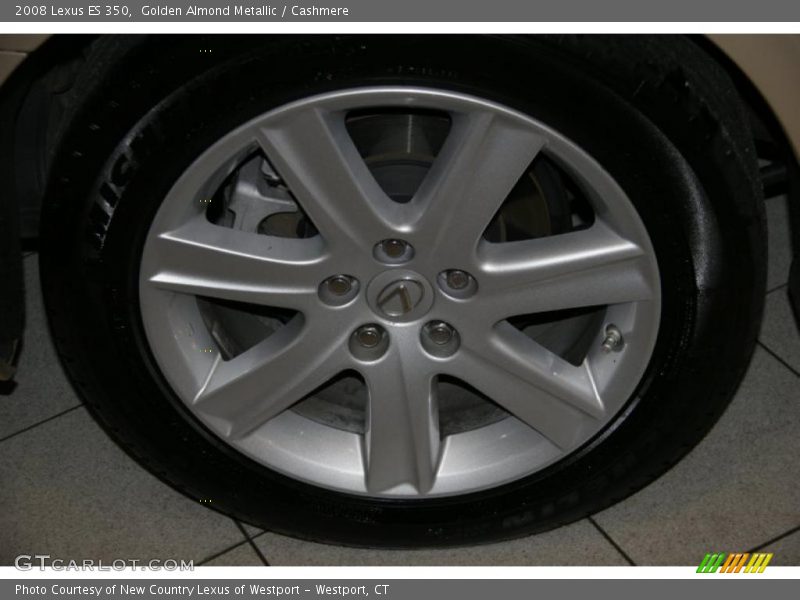 Golden Almond Metallic / Cashmere 2008 Lexus ES 350