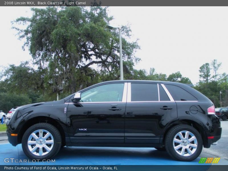 Black Clearcoat / Light Camel 2008 Lincoln MKX
