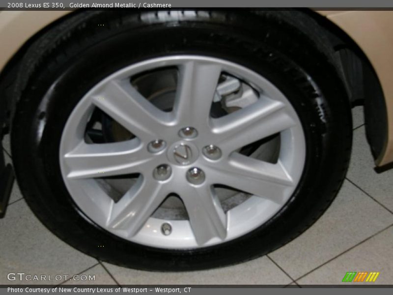 Golden Almond Metallic / Cashmere 2008 Lexus ES 350