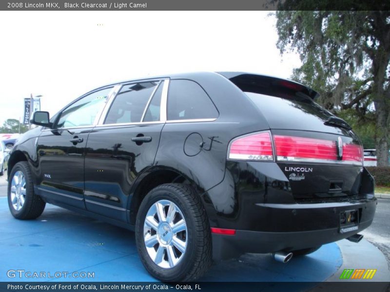 Black Clearcoat / Light Camel 2008 Lincoln MKX