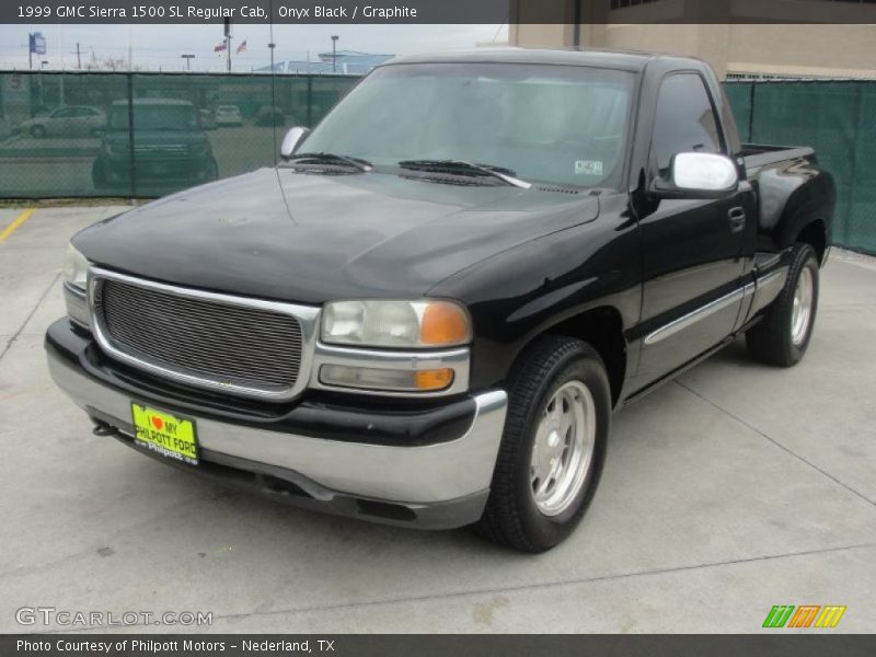 Onyx Black / Graphite 1999 GMC Sierra 1500 SL Regular Cab