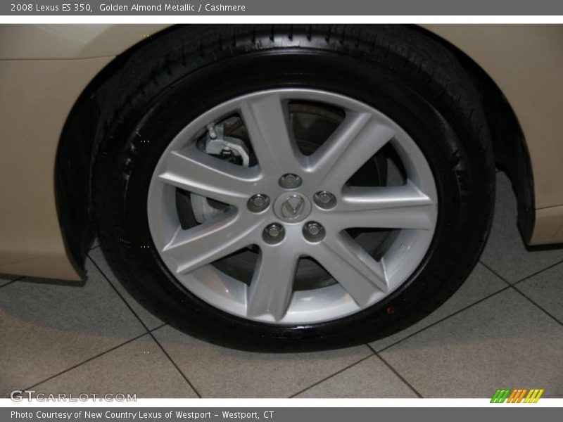 Golden Almond Metallic / Cashmere 2008 Lexus ES 350
