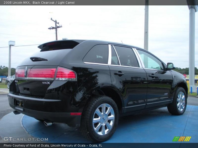 Black Clearcoat / Light Camel 2008 Lincoln MKX