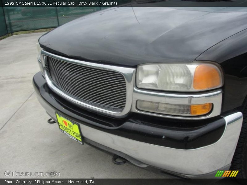 Onyx Black / Graphite 1999 GMC Sierra 1500 SL Regular Cab