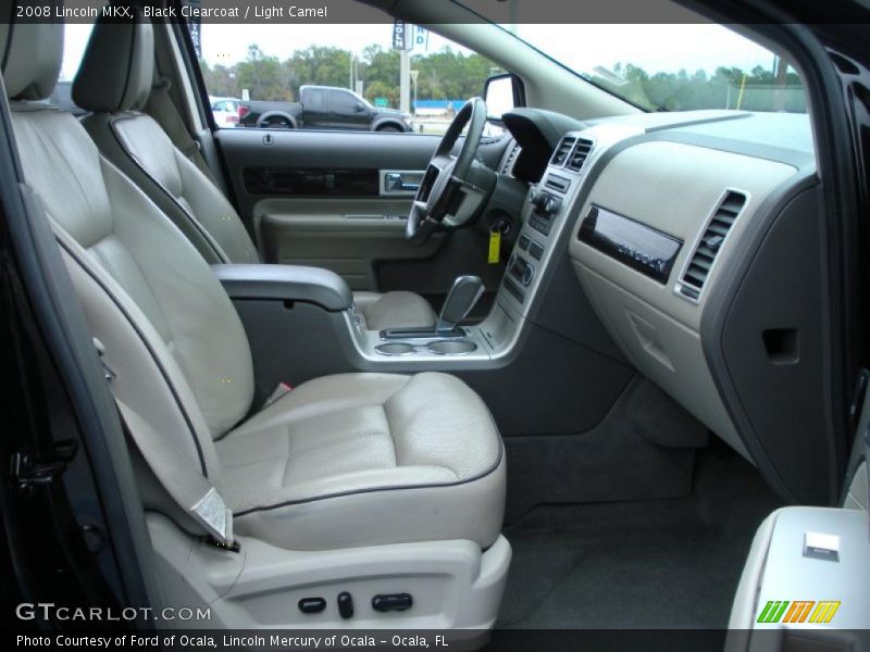 Black Clearcoat / Light Camel 2008 Lincoln MKX