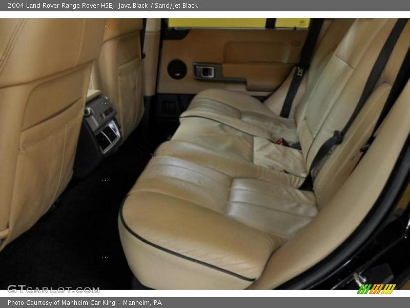 Java Black / Sand/Jet Black 2004 Land Rover Range Rover HSE