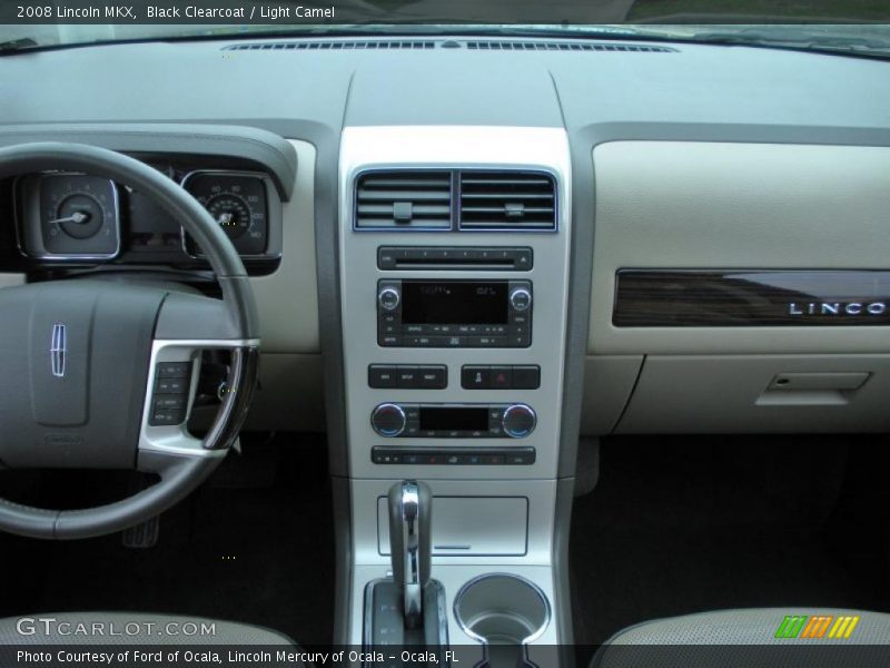 Black Clearcoat / Light Camel 2008 Lincoln MKX