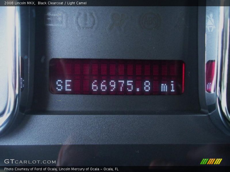 Black Clearcoat / Light Camel 2008 Lincoln MKX
