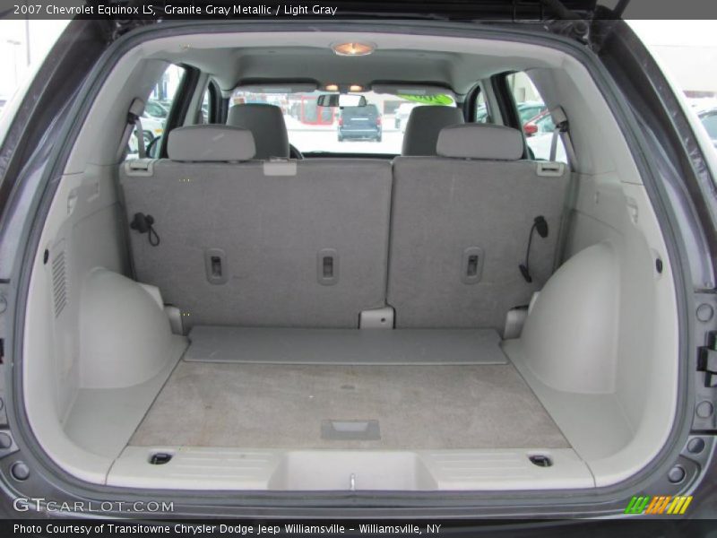 Granite Gray Metallic / Light Gray 2007 Chevrolet Equinox LS