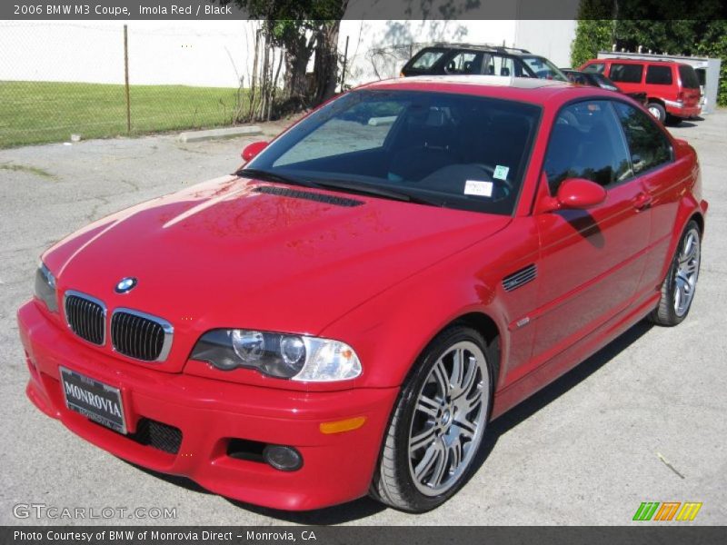 2006 M3 Coupe Imola Red