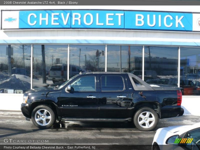 Black / Ebony 2008 Chevrolet Avalanche LTZ 4x4