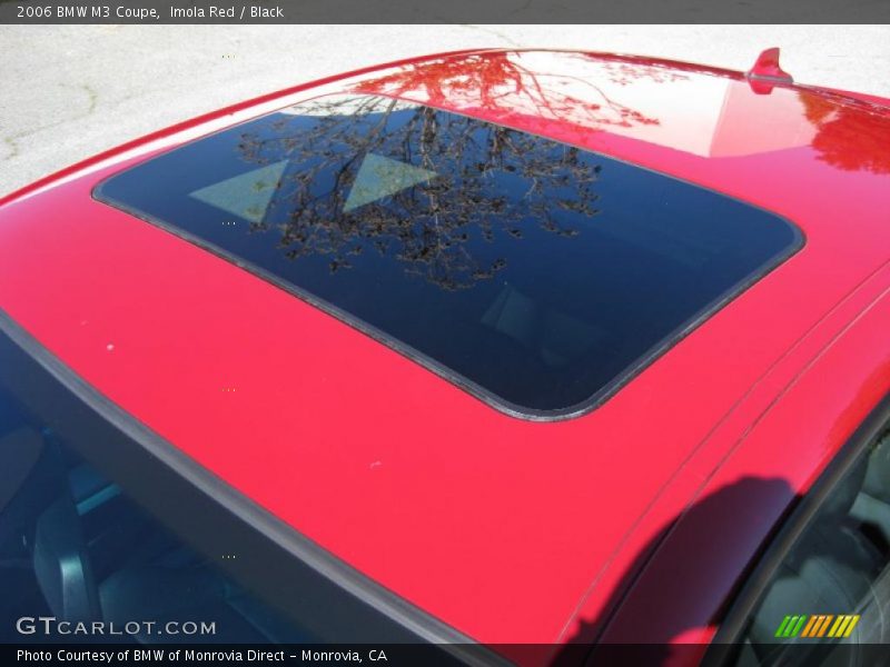 Imola Red / Black 2006 BMW M3 Coupe