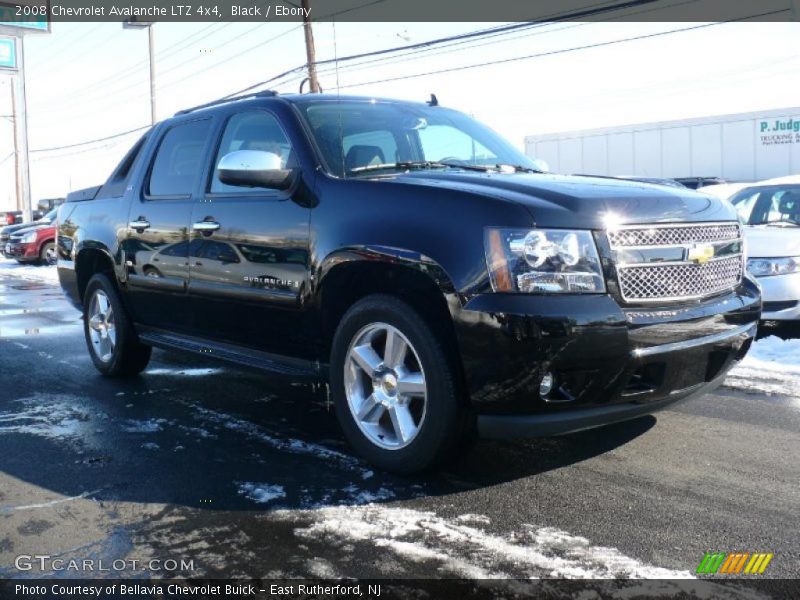 Black / Ebony 2008 Chevrolet Avalanche LTZ 4x4