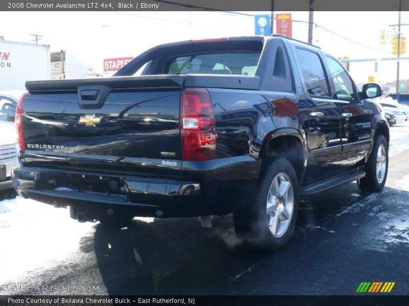 Black / Ebony 2008 Chevrolet Avalanche LTZ 4x4