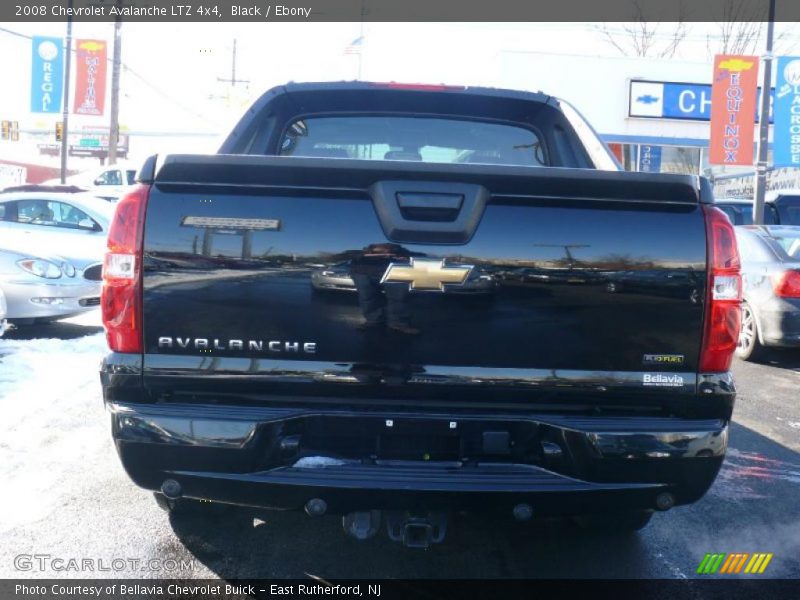 Black / Ebony 2008 Chevrolet Avalanche LTZ 4x4