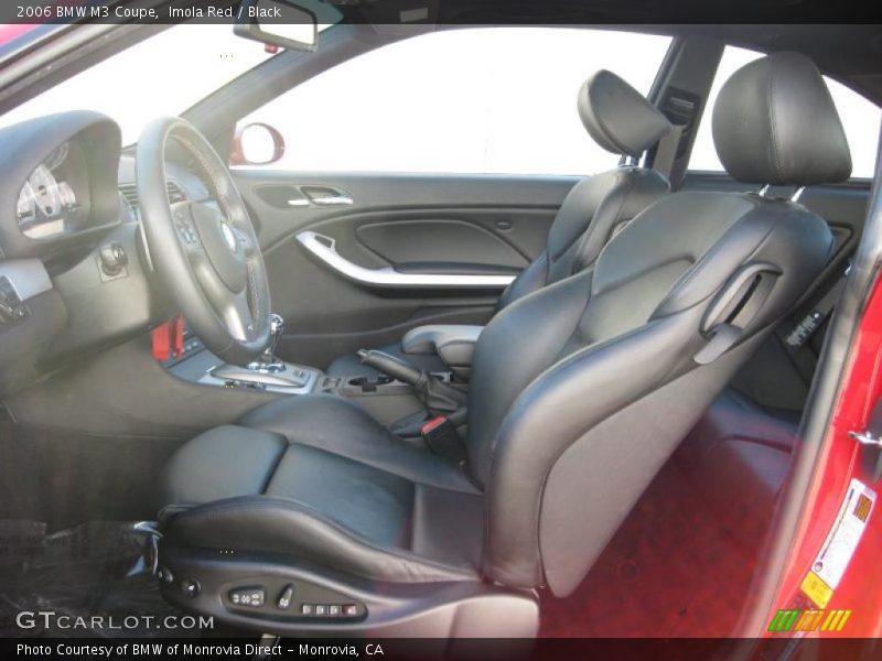 Imola Red / Black 2006 BMW M3 Coupe