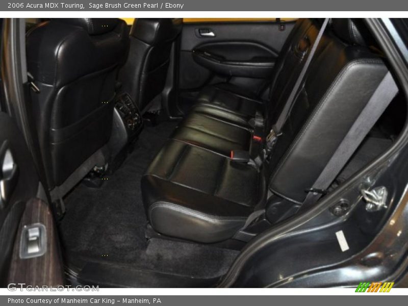 Sage Brush Green Pearl / Ebony 2006 Acura MDX Touring
