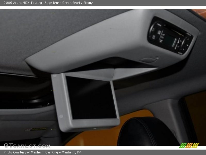 Sage Brush Green Pearl / Ebony 2006 Acura MDX Touring