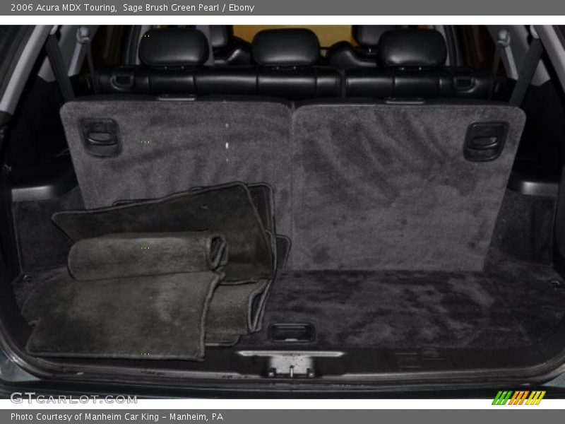 Sage Brush Green Pearl / Ebony 2006 Acura MDX Touring
