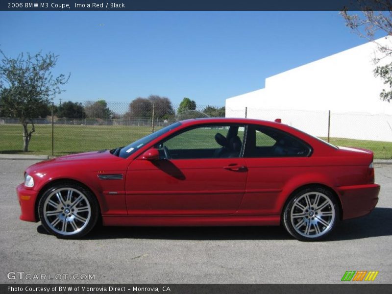  2006 M3 Coupe Imola Red