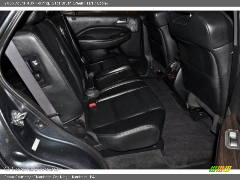 Sage Brush Green Pearl / Ebony 2006 Acura MDX Touring