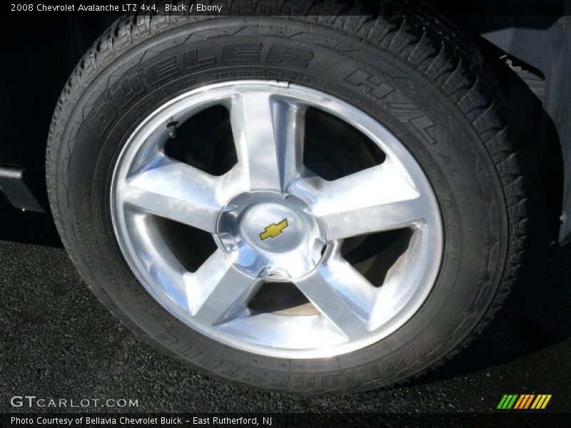 Black / Ebony 2008 Chevrolet Avalanche LTZ 4x4