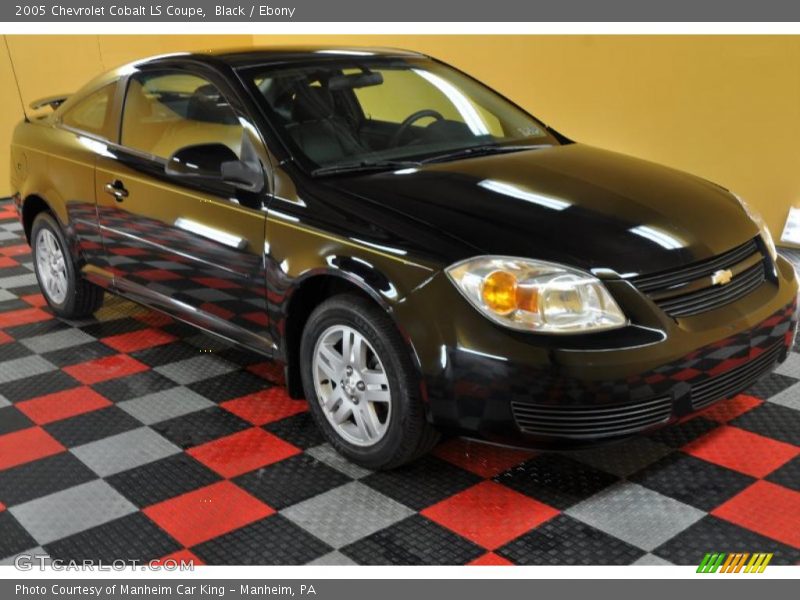 Black / Ebony 2005 Chevrolet Cobalt LS Coupe