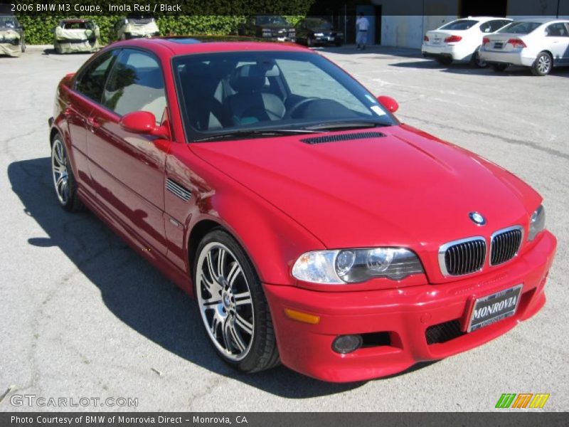  2006 M3 Coupe Imola Red