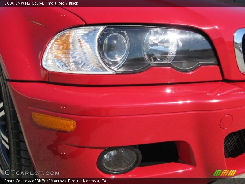 Imola Red / Black 2006 BMW M3 Coupe