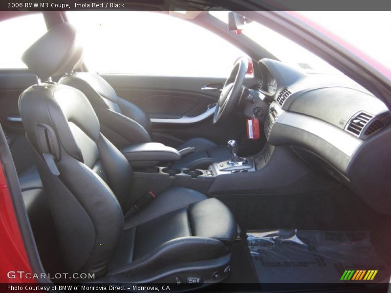 Imola Red / Black 2006 BMW M3 Coupe