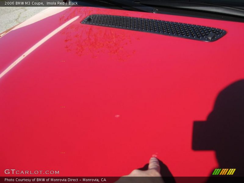 Imola Red / Black 2006 BMW M3 Coupe