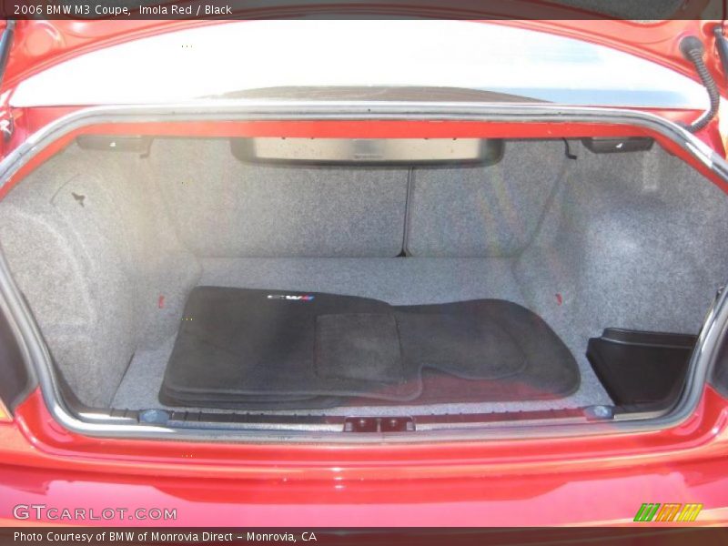  2006 M3 Coupe Trunk