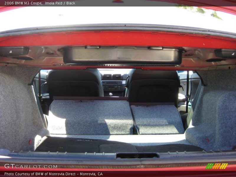  2006 M3 Coupe Trunk