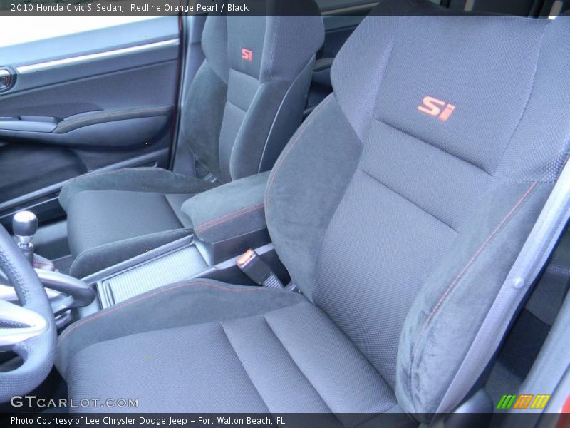  2010 Civic Si Sedan Black Interior