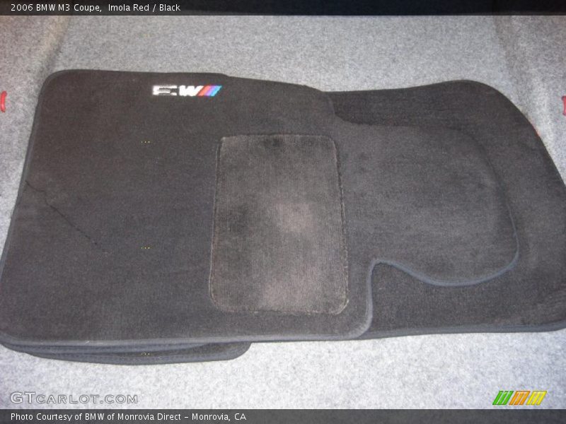 Imola Red / Black 2006 BMW M3 Coupe