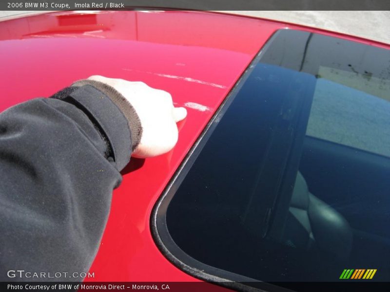 Imola Red / Black 2006 BMW M3 Coupe