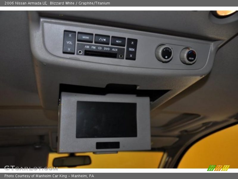 Blizzard White / Graphite/Titanium 2006 Nissan Armada LE