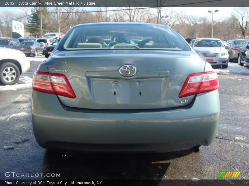 Aloe Green Metallic / Bisque 2009 Toyota Camry