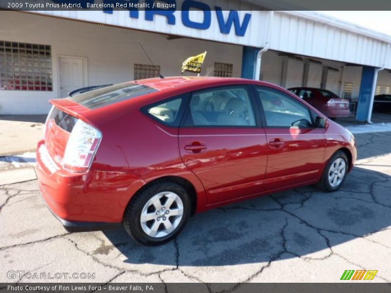 Barcelona Red Metallic / Bisque 2009 Toyota Prius Hybrid